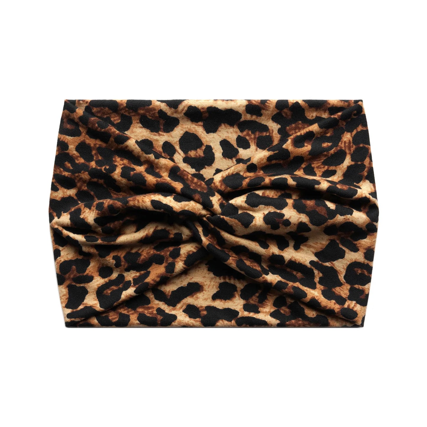 Wide Twisted Turban Headband for Women — Boho Yoga Hair Band | Wovetsa