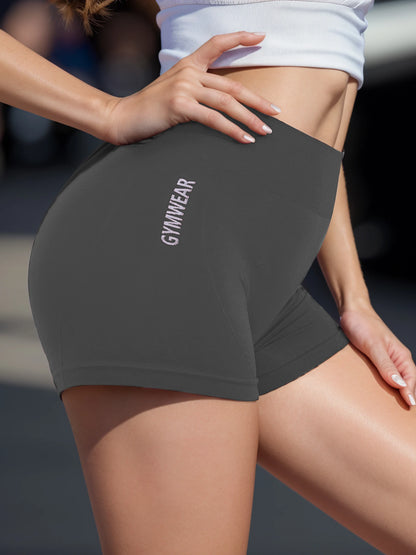 High-Waist Yoga Shorts | Wovetsa