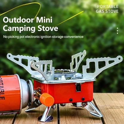 Portable Foldable Camping Gas Stove | Wovetsa