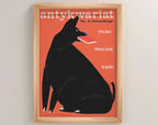 Modern Abstract & Funny Animal Canvas Wall Art Poster | Wovetsa