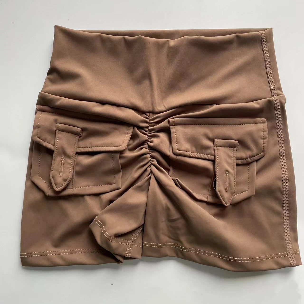 Peach Lift High-Waist Fitness Shorts | Wovetsa