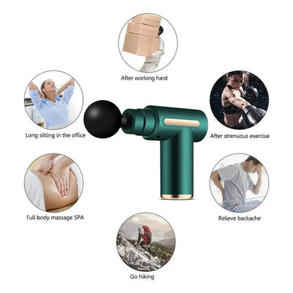 Mini Portable Massage Gun for Full Body Relief | Wovetsa