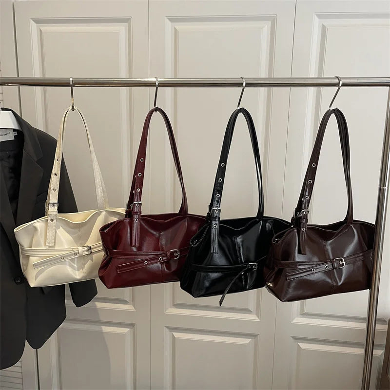 PU Baguette Shoulder Bag | Wovetsa