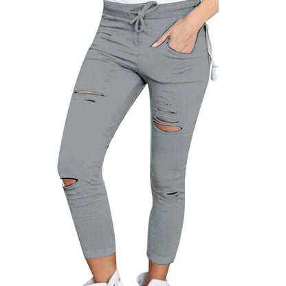 High-Waist Slim Pencil Pants | Wovetsa