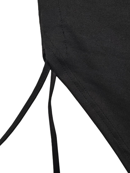 Slim Fit Pleated Split Dress | Wovetsa