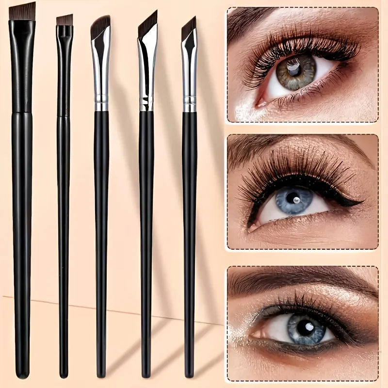5-Piece Precision Eyeliner Brush Set | Wovetsa
