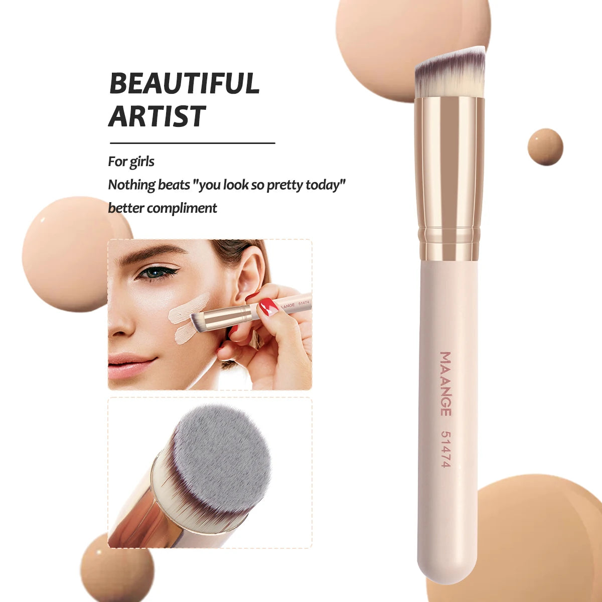 7-Piece Makeup Brush Set | Wovetsa