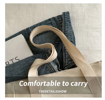 Canvas Tote Bag | Wovetsa