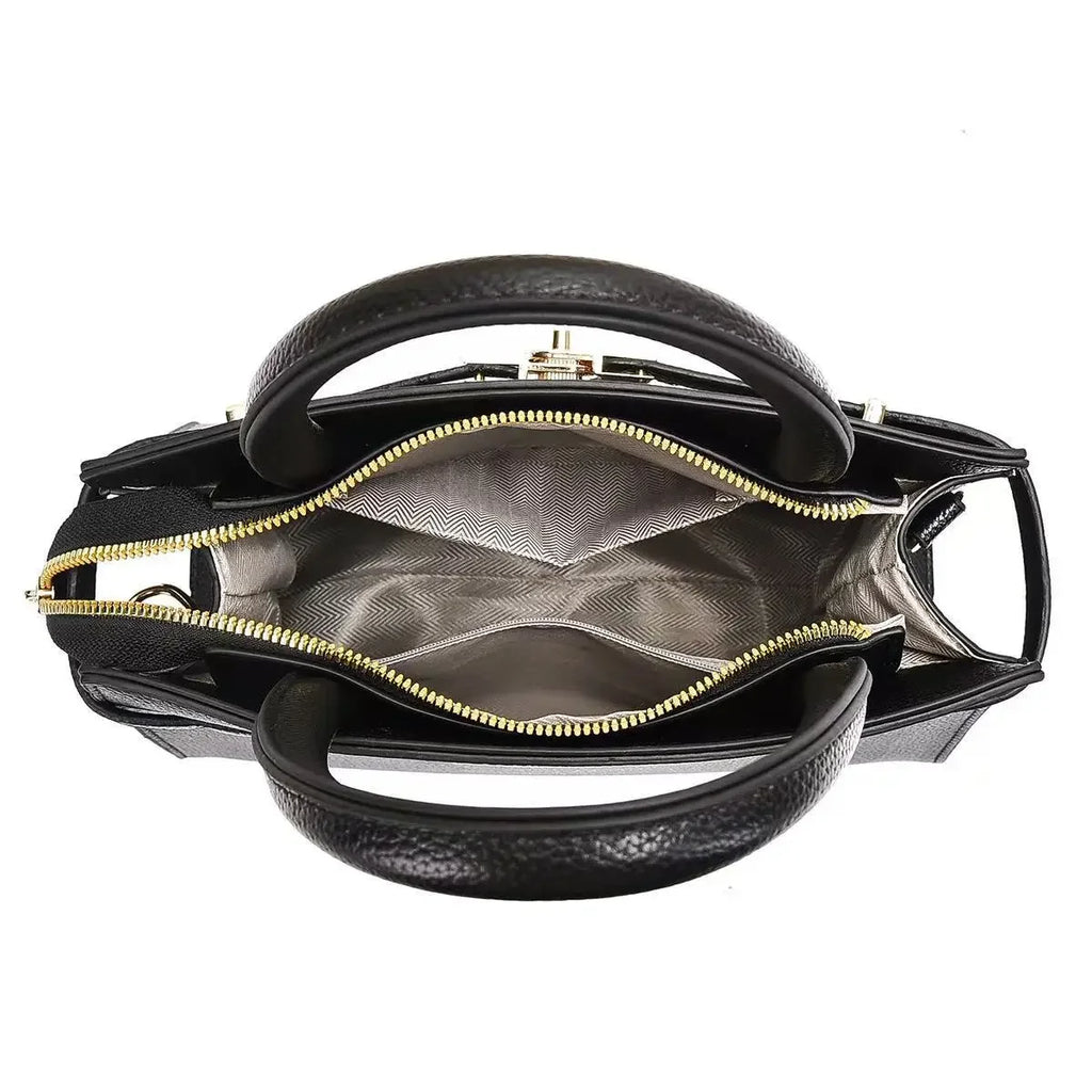 Minimalist PU Leather Crossbody Bag | Wovetsa