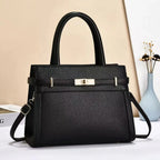 Minimalist PU Leather Crossbody Bag | Wovetsa