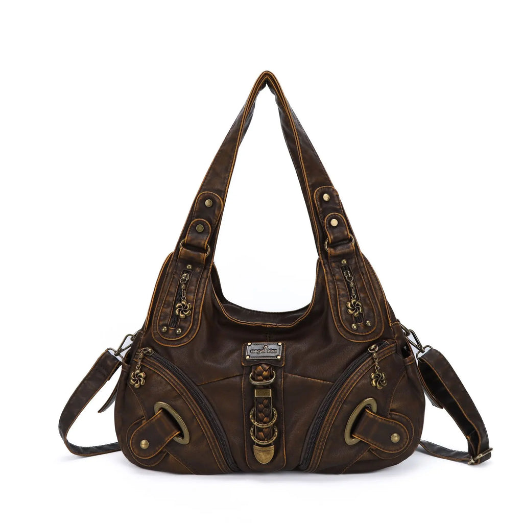 Leopard Print Hobo Shoulder Bag | Wovetsa