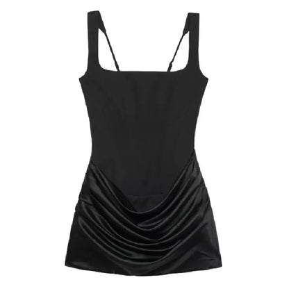 Backless Strap Tie Bodycon Mini Dress | Wovetsa
