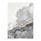 Minimalist Marble Beige Abstract Canvas Wall Art Set of 3 | Wovetsa