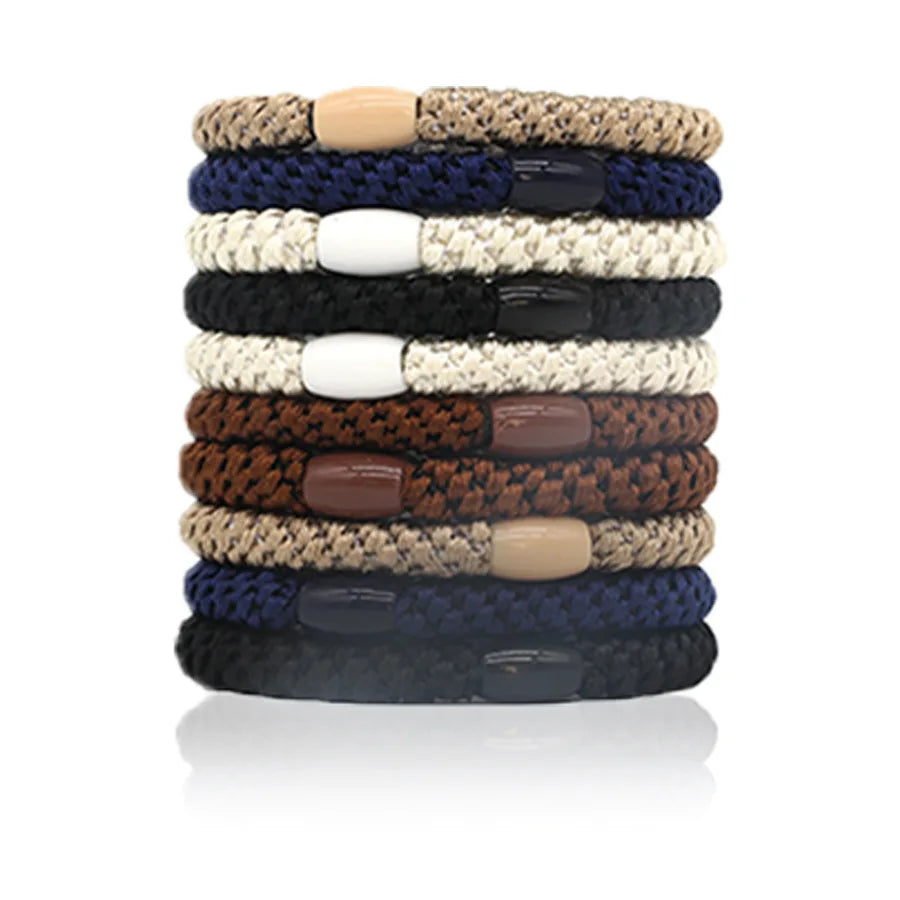 Elastic Hair Ties Set 10 Pcs | Wovetsa