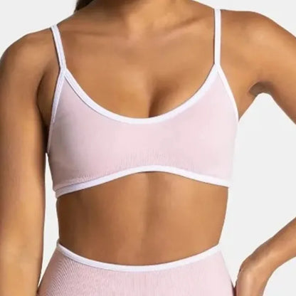 Backless Knit Sports Bra & Yoga Top | Wovetsa