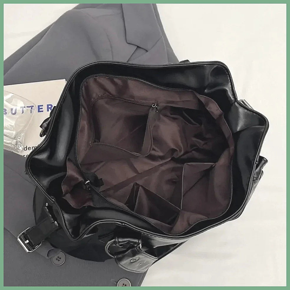 Retro Large Shoulder Tote Bag | Wovetsa