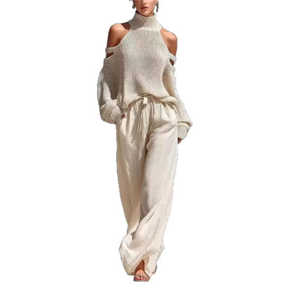 Knit Off-Shoulder Set | Wovetsa