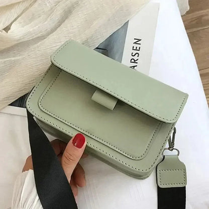 Small Flap Crossbody Messenger Bag | Wovetsa