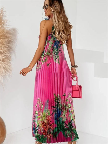 Halter Maxi Dress | Wovetsa