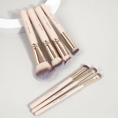 7-Piece Makeup Brush Set | Wovetsa