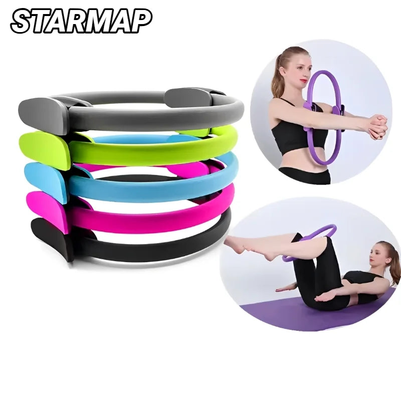 Pilates Ring for Women — Yoga & Home Workout Circle | Wovetsa