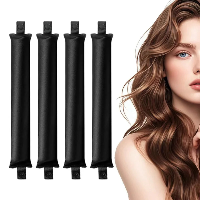 Heatless Satin Hair Curler Set | Wovetsa