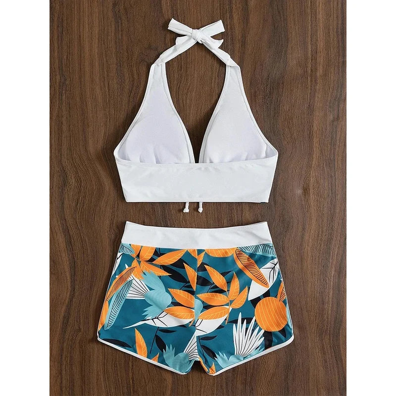 Halter Bikini Set | Wovetsa