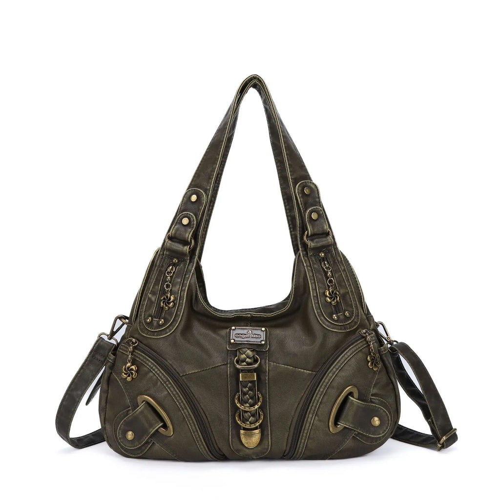 Leopard Print Hobo Shoulder Bag | Wovetsa