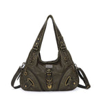 Leopard Print Hobo Shoulder Bag | Wovetsa