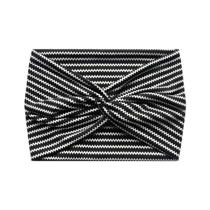 Wide Twisted Turban Headband for Women — Boho Yoga Hair Band | Wovetsa