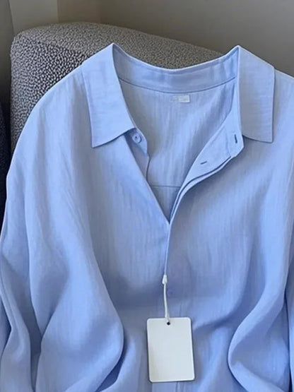 Linen Loose Shirt | Wovetsa