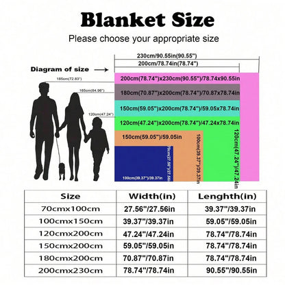 Lightweight Coral Fleece Blanket Sofa Throw & Bed Cover | Wovetsa