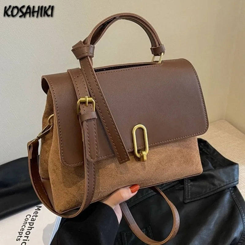 Y2K Aesthetic Satchel Shoulder Bag | Wovetsa