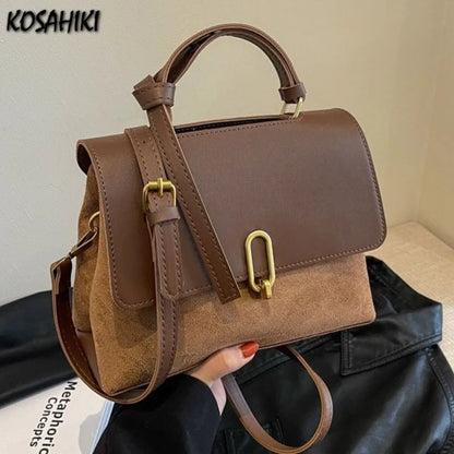Y2K Aesthetic Satchel Shoulder Bag | Wovetsa