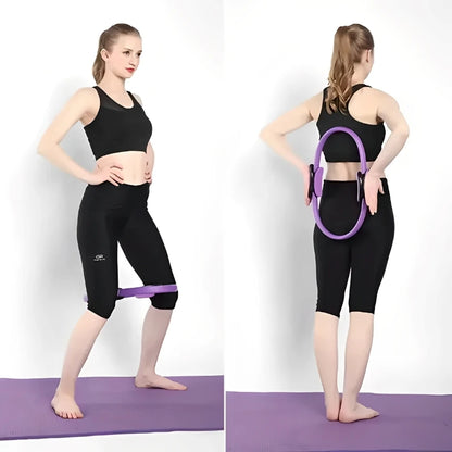Pilates Ring for Women — Yoga & Home Workout Circle | Wovetsa