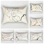 Boho Geometric Throw Pillow Cover | Wovetsa