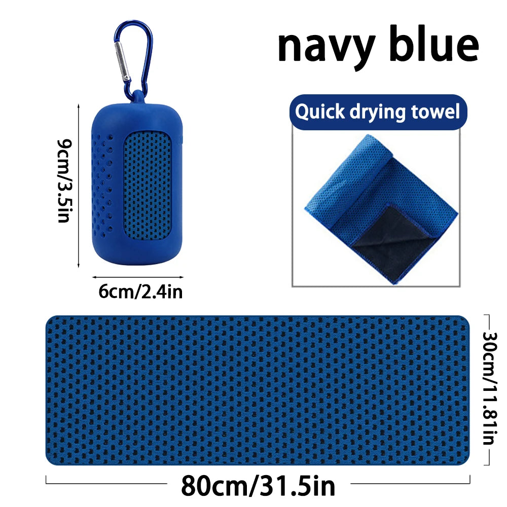 Quick-Dry Microfiber Sports Towel for Gym & Yoga | Wovetsa