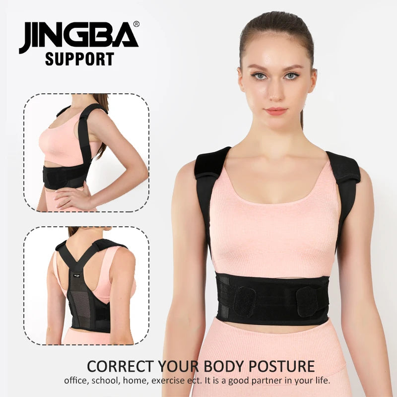 Adjustable Posture Corrector Back Brace for Women & Men | Wovetsa