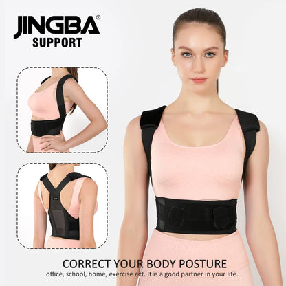 Adjustable Posture Corrector Back Brace for Women & Men | Wovetsa