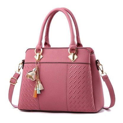 Embroidered Tassel Crossbody Bag | Wovetsa