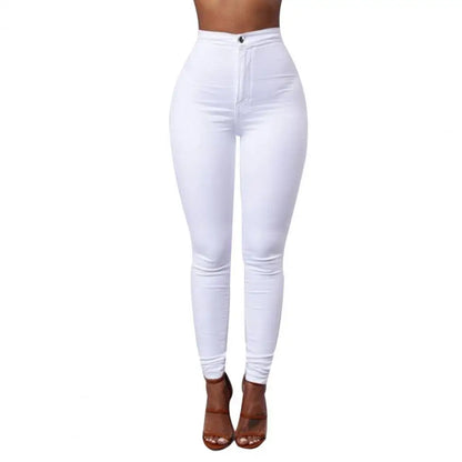 High-Waist Slim Pencil Pants | Wovetsa