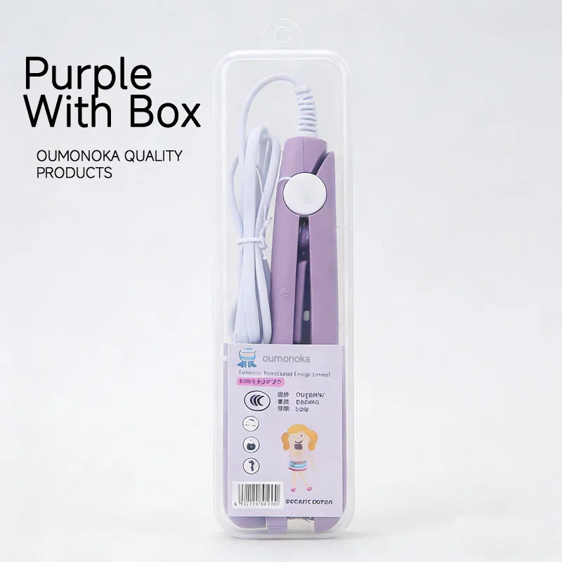 3-in-1 Mini Hair Straightener & Curler | Wovetsa