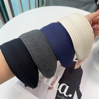 Wide Knit Headband for Women | Wovetsa