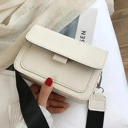 Small Flap Crossbody Messenger Bag | Wovetsa