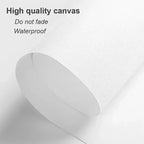 Modern Abstract & Funny Animal Canvas Wall Art Poster | Wovetsa