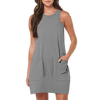 Sleeveless Pocket Sundress | Wovetsa