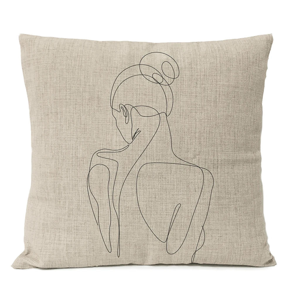 Abstract Arch Boho Cushion Cover | Wovetsa