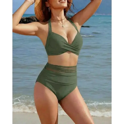 Tummy Control Mesh Monokini | Wovetsa
