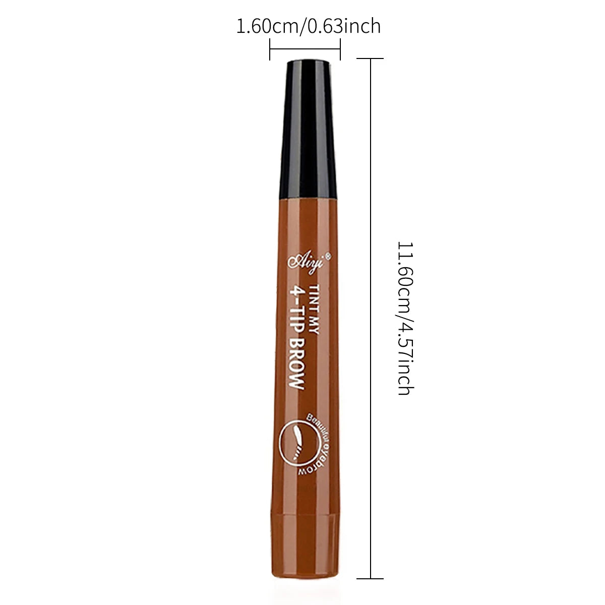 4-Fork Microblading Eyebrow Pencil | Wovetsa