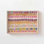 Pastel Abstract Color Block Canvas Print | Wovetsa